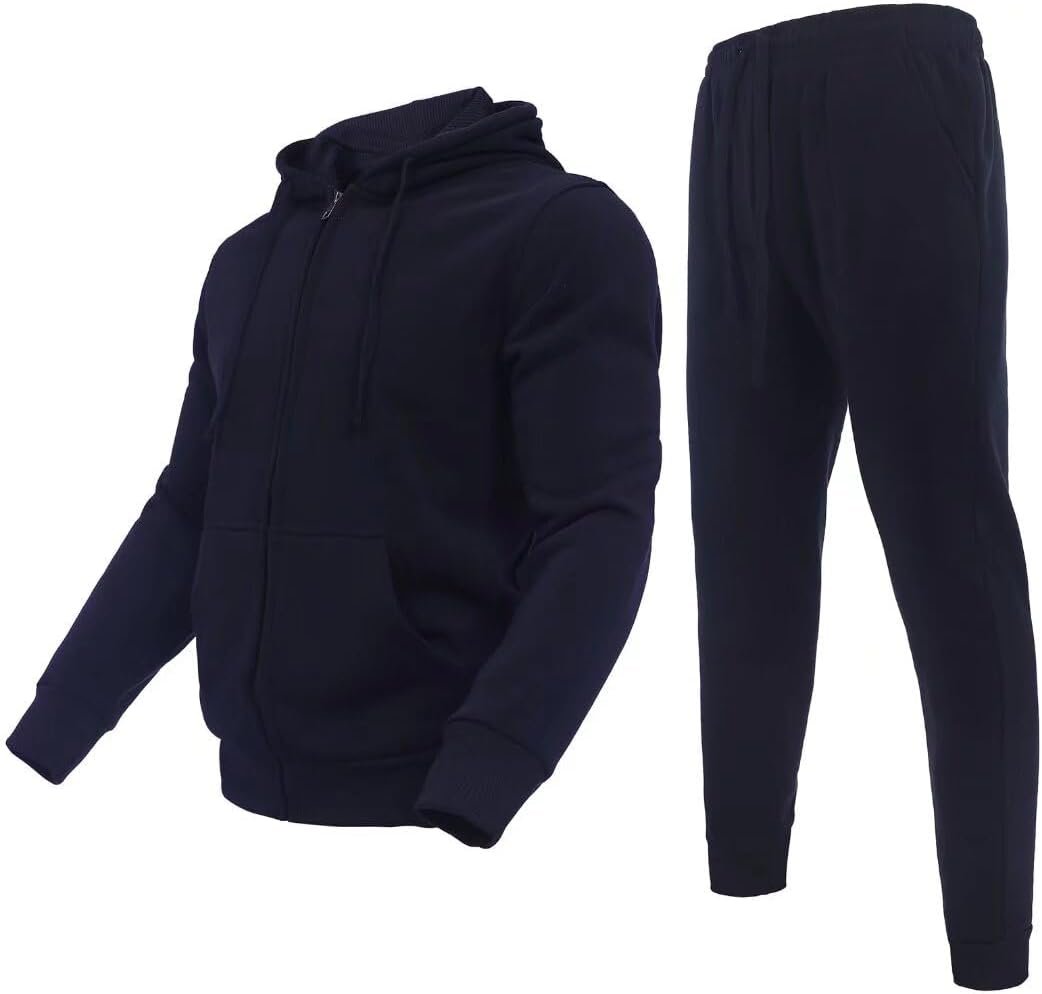 Tracksuit Mens, Track Jackets and Pants 2 Piece Outfit
