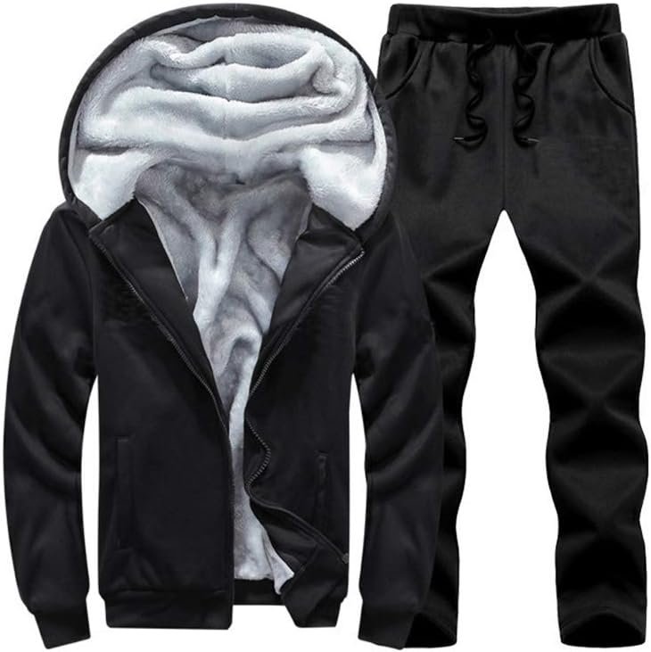 Men's Casual Tracksuit Long Sve Running Jogging Athletic Sports Set