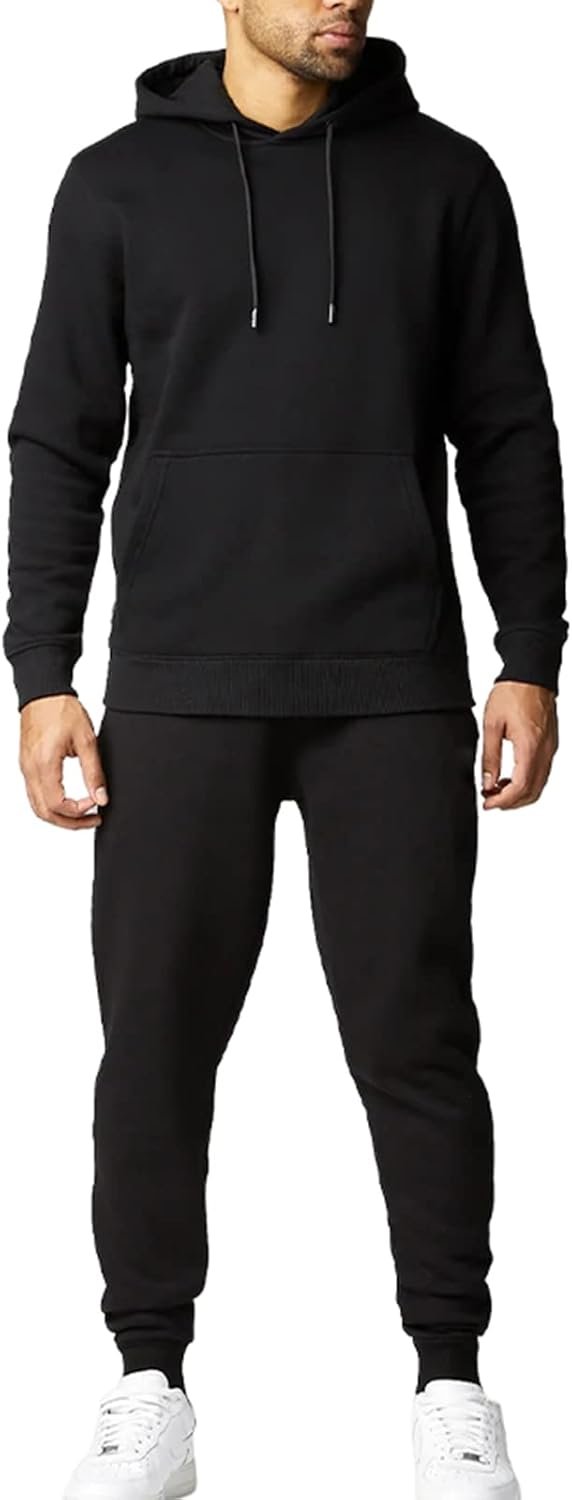 Track Suits For Men 2 Piece Hoodies With Sweatpants Sets Casual Running Jogging Sport Suit Sets