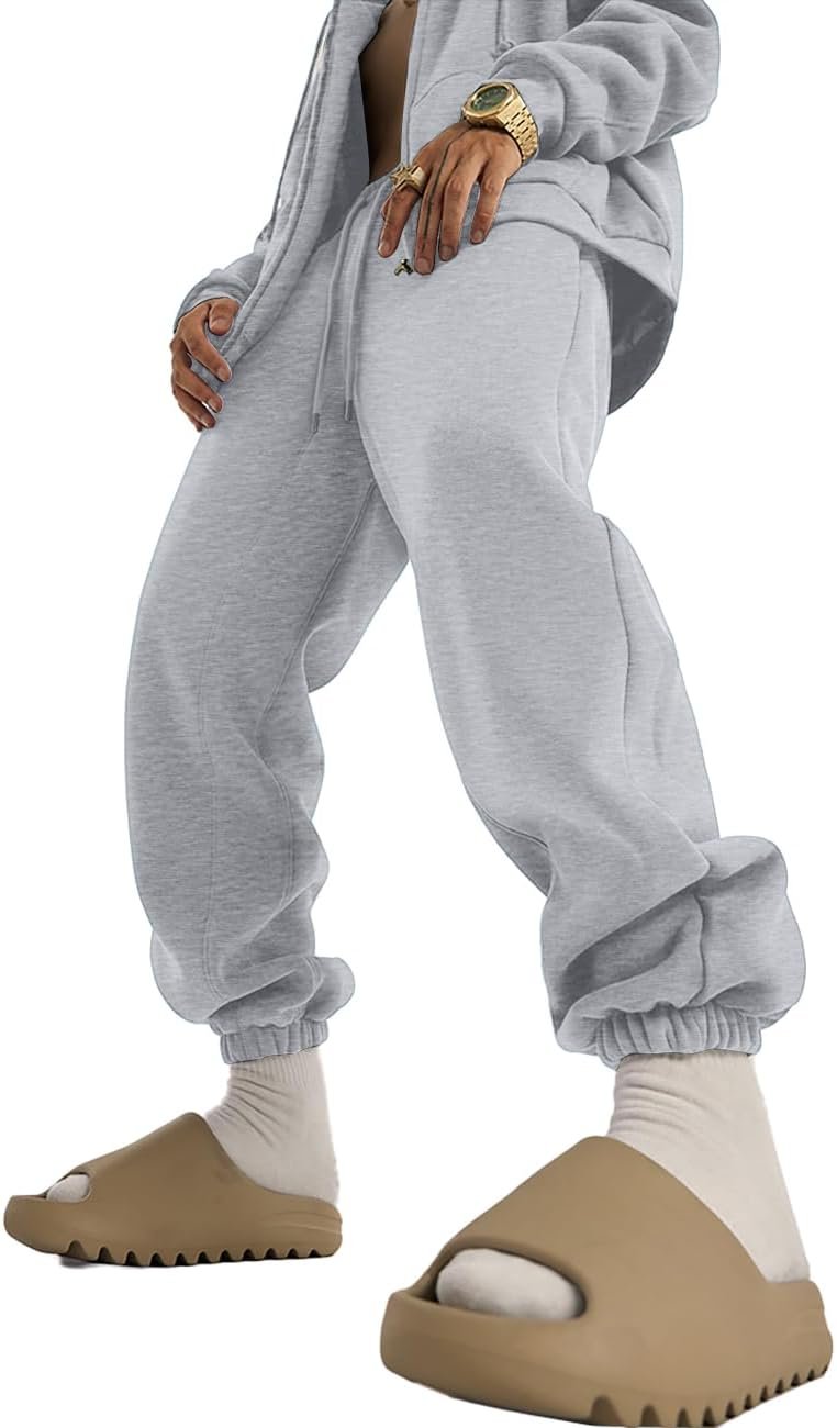 Men's Sweatpants Joggers Pants Heavyweight Fleece Athletic Track Pants Men's Sweat Pants Athletic Joggers with Pockets