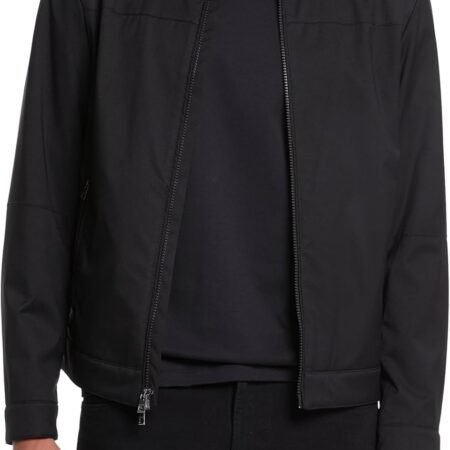 Men Nylon Racer Jacket