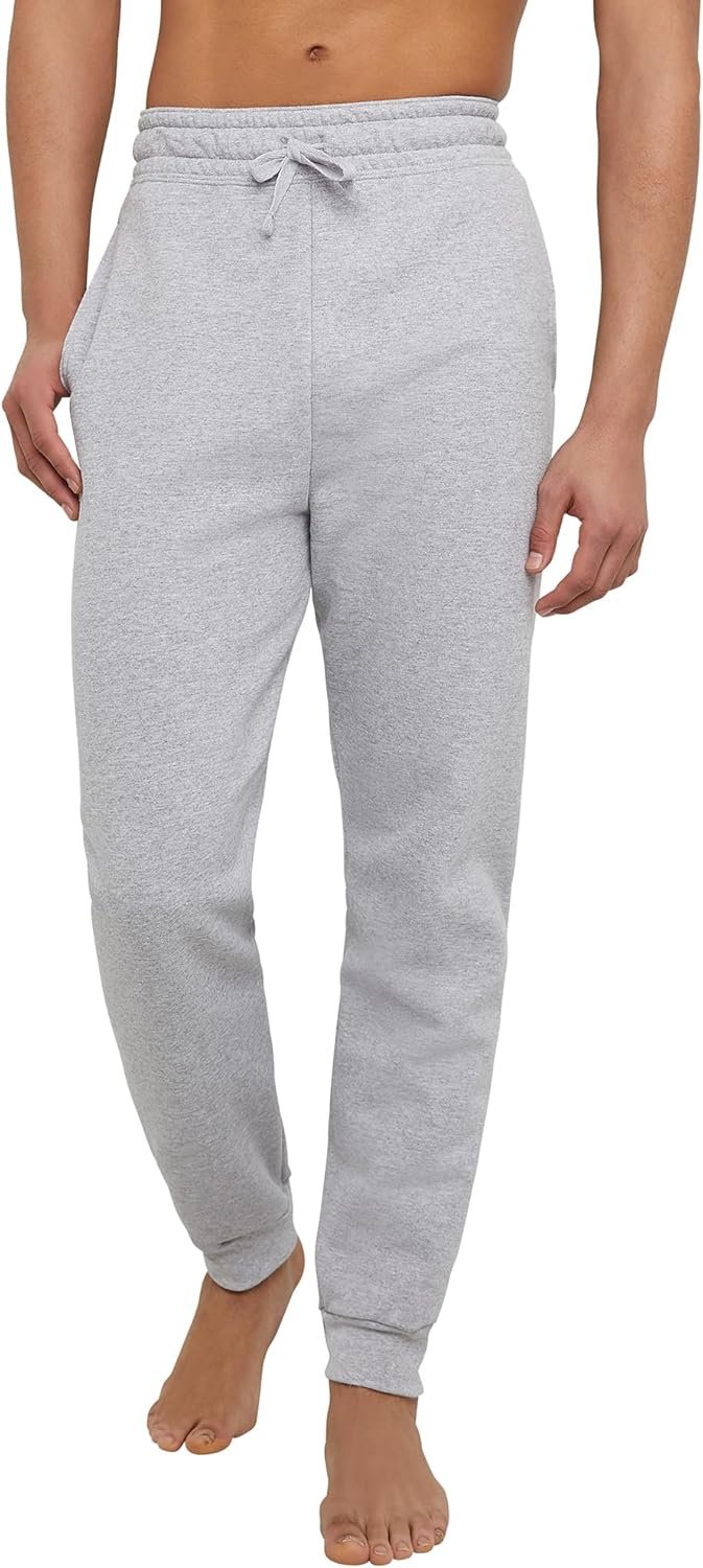 Men's Jogger Sweatpants, Men's Midweight Fleece Lounge Pants, 30.5"