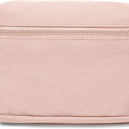 2L Belt Bag for Women Men, Crossbody Fanny Packs with Adjustable Strap Waist Pouch for Workout Hiking Running Travel, Light Pink