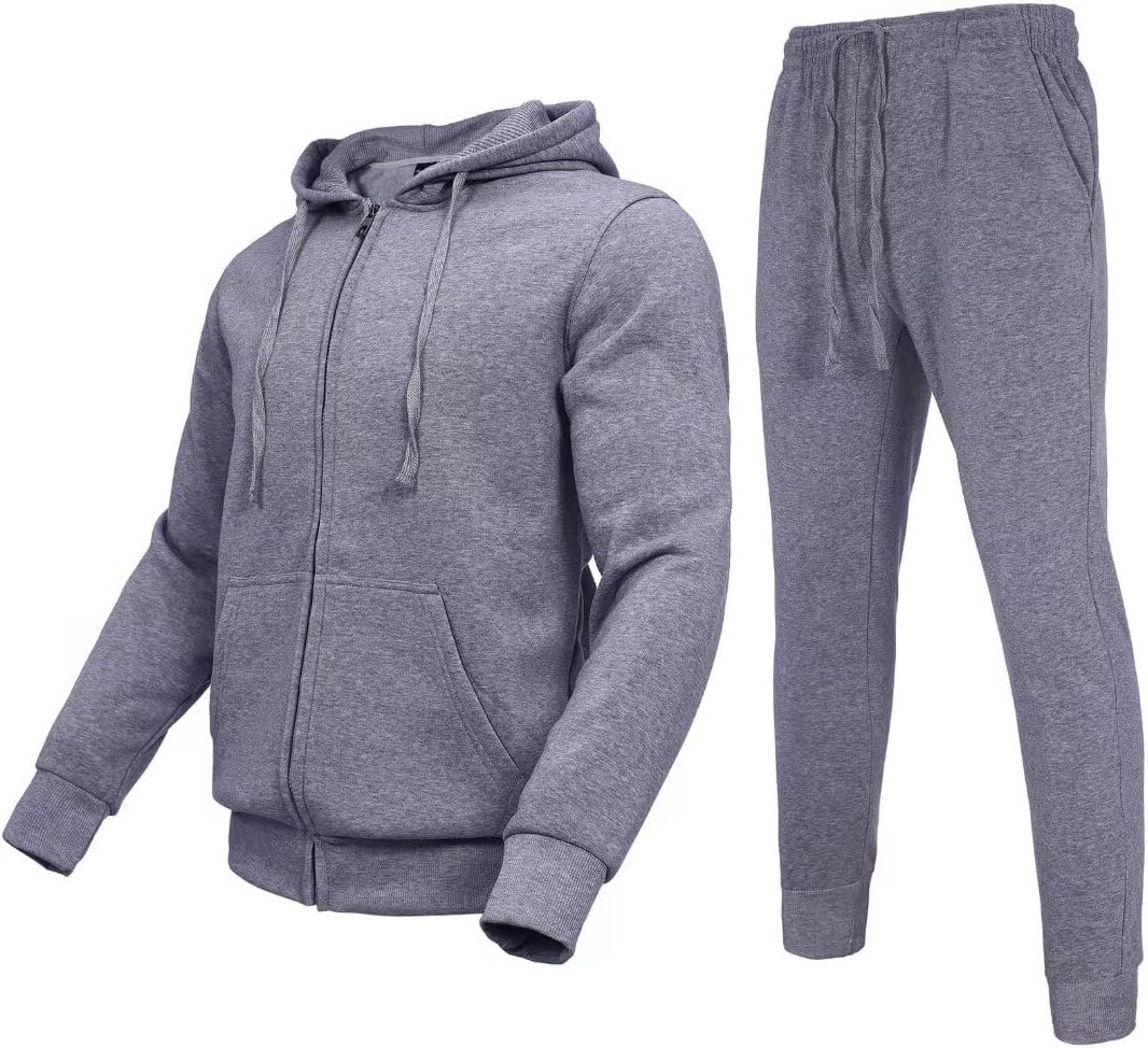 Tracksuit Mens, Track Jackets and Pants 2 Piece Outfit